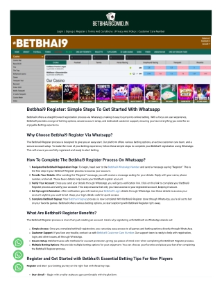 betbhai9 registration