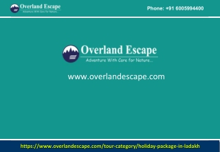 Ladakh Holiday Packages