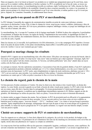 PLV et merchandising : un duo indissociable