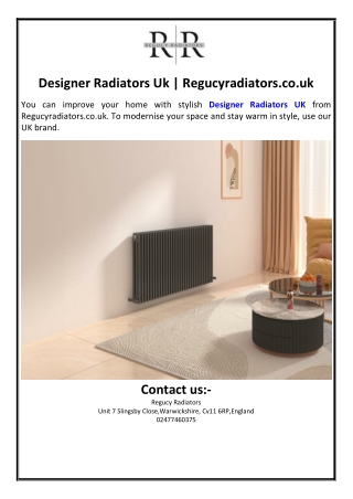 Designer Radiators Uk | Regucyradiators.co.uk