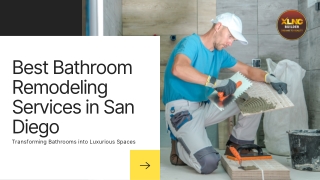 Best Bathroom Remodeling Services in San Diego