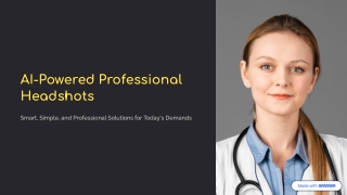 AI-Powered Professional Headshots