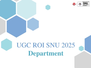UGC ROI SNU Tempate
