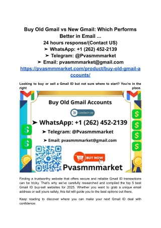 _Buy Old Gmail vs New Gmail_ Which Performs Better in Email ...