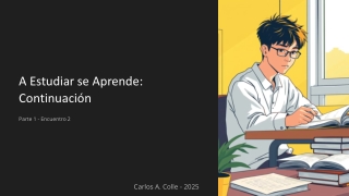 1.2 A estudiar se aprende