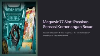 megawin77 slot