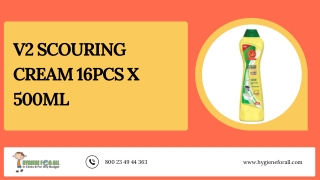 V2 Scouring Cream 16pcs x 500ml PDF