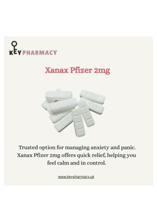 Xanax Pfizer 2mg