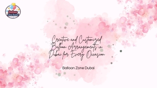 Your Premier Destination for Customized Balloons and Celebrations