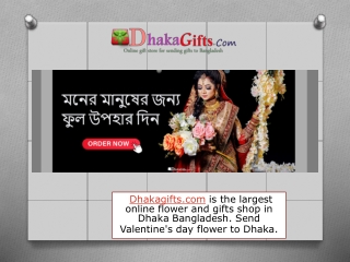Delivery Gifts To Dhaka