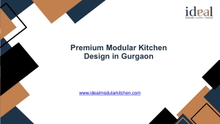 Affordable Modular Kitchen in Gurgaon | Ideal Modular Kitchen