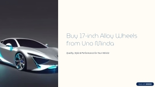 Buy 17 inch Alloy Wheel - Uno Minda