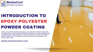 Introduction to Epoxy‑Polyester Powder Coating  Nivera Paints