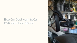 Buy Car Dashcam | Buy Car DVR - Uno Minda
