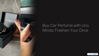 Buy Car Perfume - Uno Minda