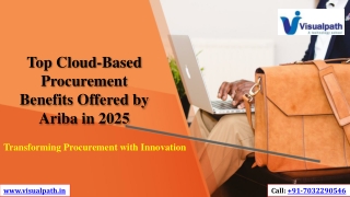 The SAP Ariba Training - SAP Ariba Institute in Hyderabad - Visualpath