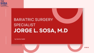 Bariatric Surgery Specialist