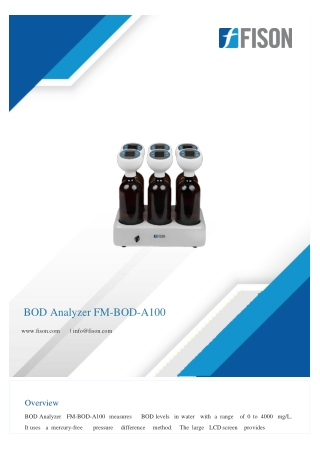 BOD Analyzer FM-BOD-A100