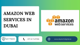 amazon web services in dubai