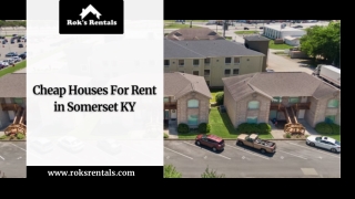 Cheap Houses For Rent in Somerset KY