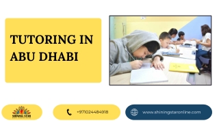 tutoring in abu dhabi