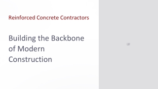 Expert Reinforced Concrete Contractors in London | Quality Engineering Solutions