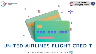 How to use United Flight Credit