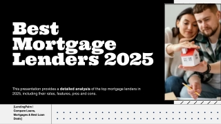 Presentation - Best Mortgage Lenders 2025
