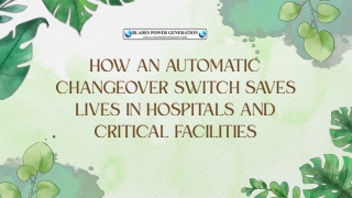 How an Automatic Changeover Switch Saves Lives in Hospitals and Critical Facilities (2)