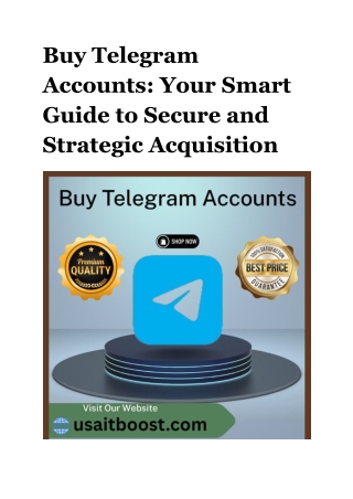 Best 10 Sites to Buy Telegram Accounts in 2025