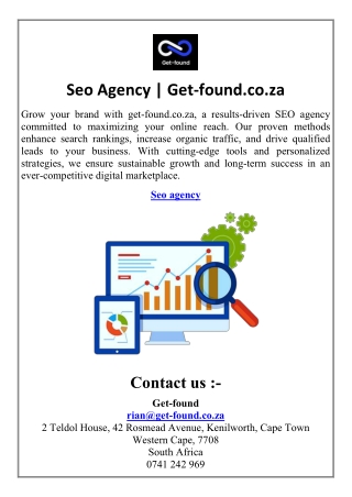 Seo Agency  Get-found.co.za