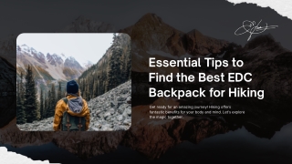 Essential Tips to Find the Best EDC Backpack for Your Lifestyle