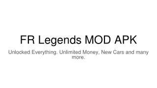 FR Legends MOD APK_ Unlock Everything.