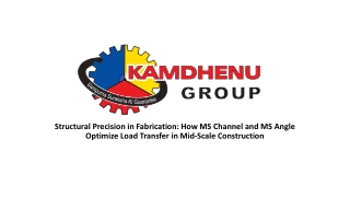 MS Channel & Angle: Precision Load Transfer in Construction