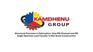 MS Channel & Angle Enhancing Strength in Construction