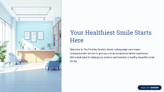 Comprehensive Dental Services in North London