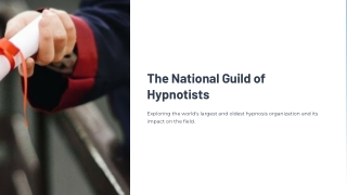 NGH Hypnosis Certification: Your Path to Professional Hypnotherapy