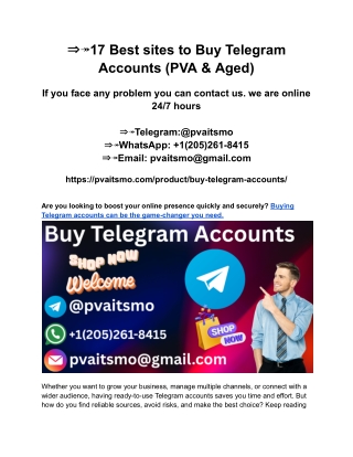 Best Telegram Users Services To Buy Online.