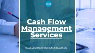Expert Cash Flow Management Services for Business Growth