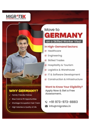 Why to move Germany best decision with skilled worker visa