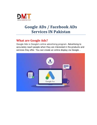 Google ADs and Facebook ADs