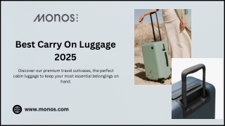 Best Carry On Luggage 2025
