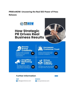 PRWireNOW_ Uncovering the Real SEO Power of Press Releases