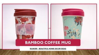 Bamboo Coffee Mug