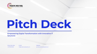 Creative Web Pixel – Complete IT Solutions for Your Business"