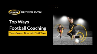 Top Ways Football Coaching Turns Screen Time Into Field Time