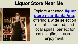 Liquor Store Near Me