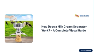 How-Does-a-Milk-Cream-Separator-Work-A-Complete-Visual-Guide