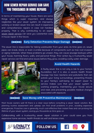 Keeping Your Sewer Lines Flowing Smoothly