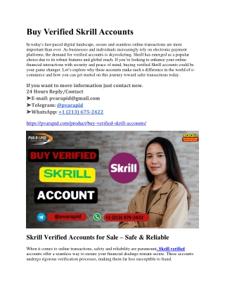 Buy Verified Freelance Skill Accounts for Sale – Work-Ready & Reliable